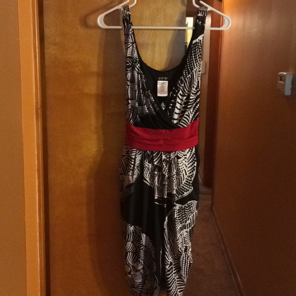 Printed mini dress